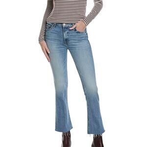Mother Superior The Outsider Flood Fray Denim Jeans Are We There Yet Size 29